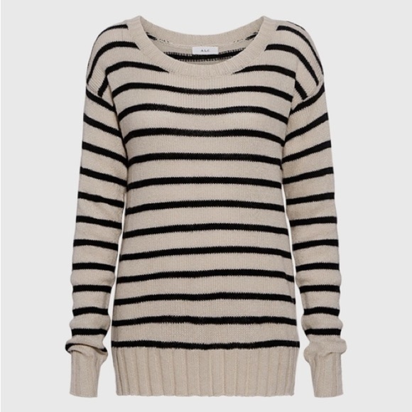 A.L.C Rowan Striped Sweater - Picture 1 of 8